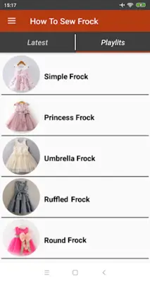 Baby Frock Cutting And Stitching Videos android App screenshot 2